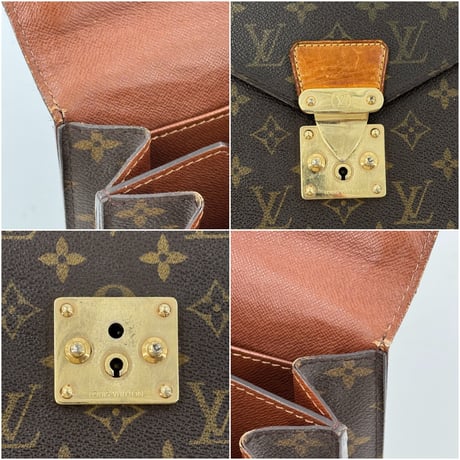 LOUIS VUITTON セルヴィエット・コンセイエ モノグラムキャンバス ハンドバッグ M53331
