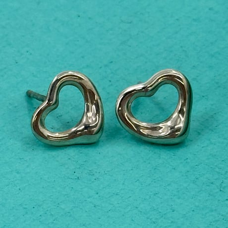 TIFFANY オープンハート ピアス SV925