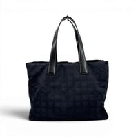 CHANEL ニュー トラベル ライン ナイロン ジャカード トート