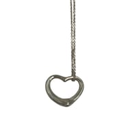 TIFFANY　ネックレス　オープンハート　大