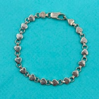 TIFFANY パフハート チェーンブレスレット SV925