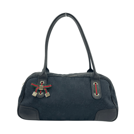 GUCCI　プリンシ―/GGキャンバス　ワンショルダーバッグ　キャンバス