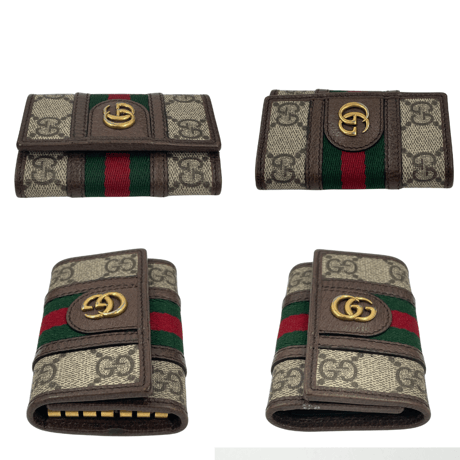 GUCCI 　キーケース　PVC 　シェリーライン　RB184