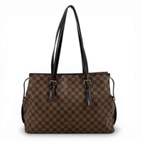 LOUIS VUITTON ダミエ・エベヌ チェルシー N51119 ショルダーバッグ