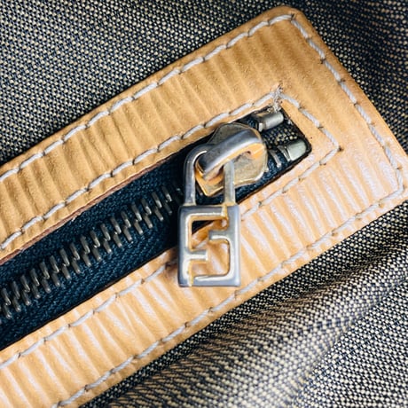 FENDI ズッカ ミニボストンバッグ