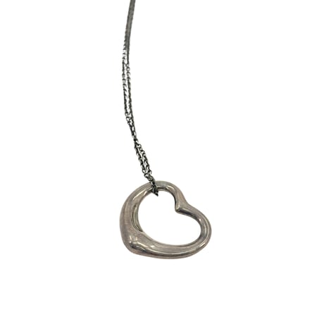 TIFFANY　ネックレス　オープンハート　大