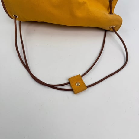 HERMES ポロションミミル 黄色 ショルダーバッグ