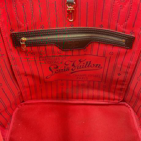 LOUIS VUITTON ダミエ エベヌ ネヴァーフル MM N51105 レディース トートバッグ