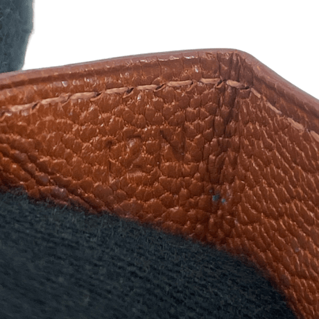 HERMES　コインケース　ルヴァンキャトル　レザー　ブラウン