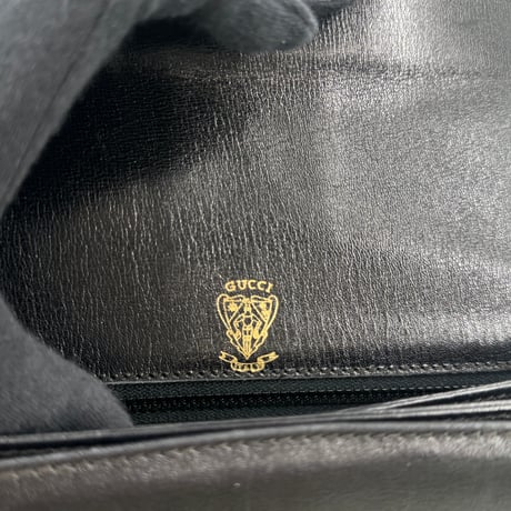 GUCCI　ショルダーバッグ　ブラック