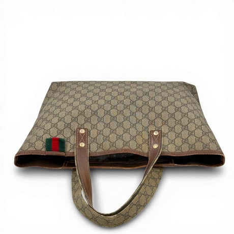 GUCCI GGスプリーム シェリーライン ベージュ トートバッグ