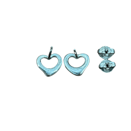 TIFFANY　ピアス　オープンハート　小