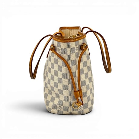 LOUIS VUITTON ネヴァーフルPM ダミエ・アズール ホワイト トートバッグ N51110