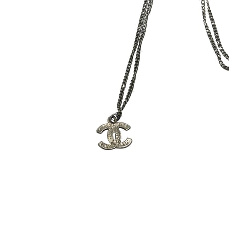 CHANEL ココマーク ラインストーン ネックレス