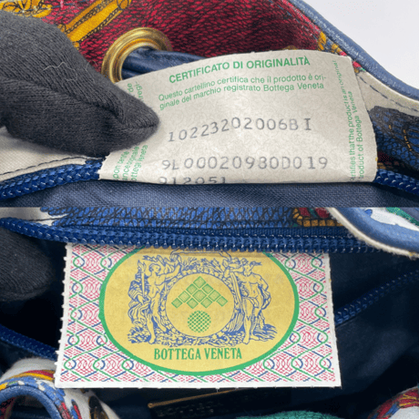 BOTTEGA VENETA　巾着バッグ　マルチカラー