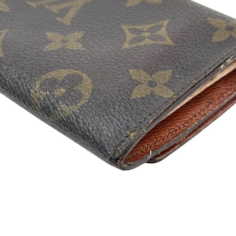 LOUIS VUITTON モノグラム ヴィンテージ トレザー ウォレット M61730