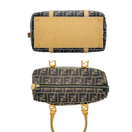 FENDI ズッカ ミニボストンバッグ