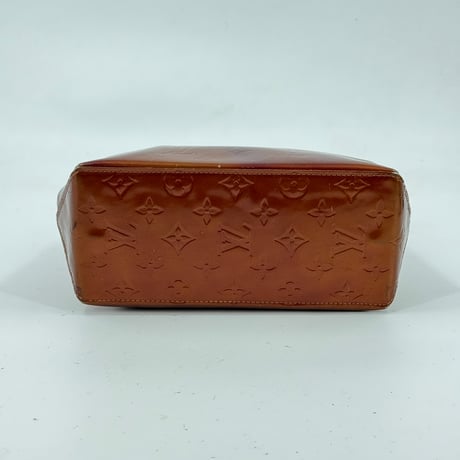 LOUIS VUITTON リードPM ヴェルニ レザー ブロンズ ハンドバッグ M91145