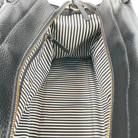 Kate Spade New York ブラックレザー レディース 2way ハンドバッグ