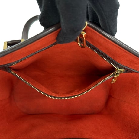 LOUIS VUITTON ダミエ・エベヌ マノスクPM N51121 ショルダーバッグ