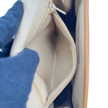 DIOR 2way ハンドバッグ キャラメル