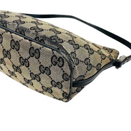 GUCCI GGブラウンキャンバス ハンドバッグ