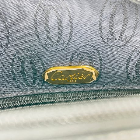 Cartier サファイアライン ショルダーバッグ