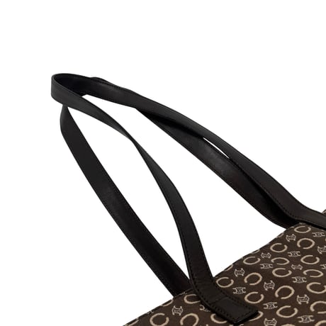 CELINE　トートバッグ　マカダム　ブラウン