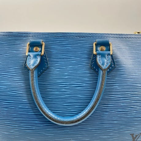 LOUIS VUITTON エピ ブルー スピーディ 25 M43015 レディース ハンドバッグ