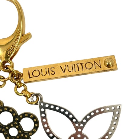 LOUIS VUITTON ビジュー サック タページ バッグ チャーム ゴールド シルバー M65090