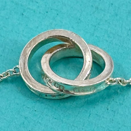 TIFFANY 1837 2連リング ブレスレット SV925