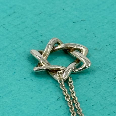 TIFFANY スター ダビデ ペンダント ネックレス SV925