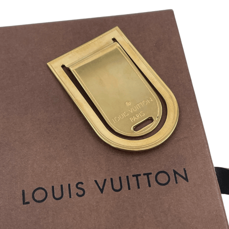 LOUIS VUITTON 　マネークリップ　ゴールド　GP 　RB165