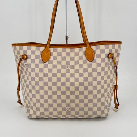 LOUIS VUITTON ネヴァーフルMM ダミエ・アズール ホワイト ショルダーバッグ N51107