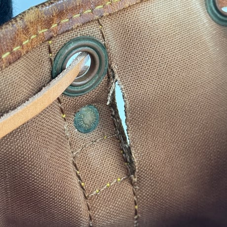 LOUIS VUITTON プチノエ モノグラムキャンバス 巾着 ショルダーバッグ M42226