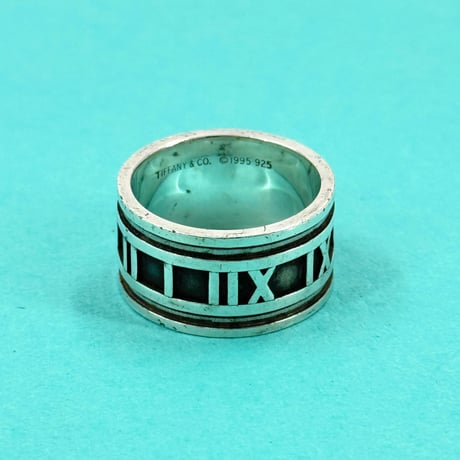 TIFFANY SV925 アトラス リング 18号