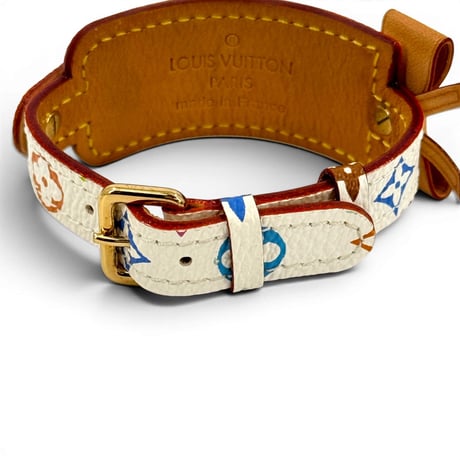 LOUIS VUITTON モノグラム マルチカラー ブレスレット ポルトアドレス ホワイト M92594
