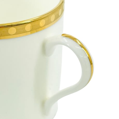 TIFFANY マグカップ ホワイト 磁器 2個セット