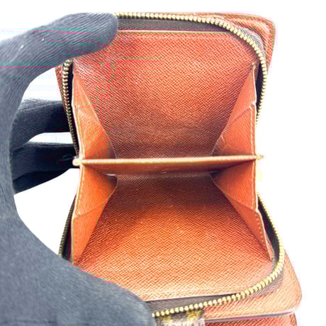 LOUIS VUITTON モノグラム コンパクト ジッピーウォレット M61667 バイフォールド