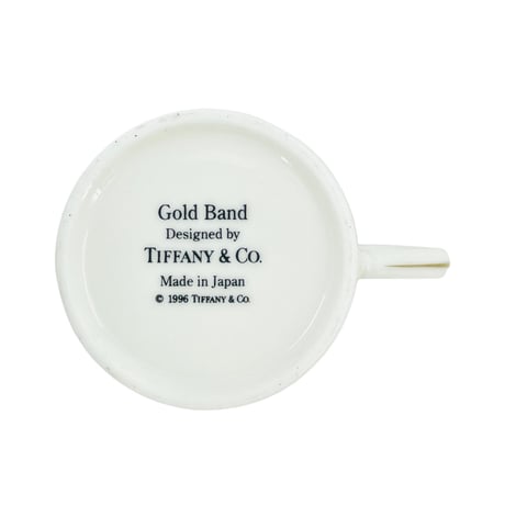 TIFFANY マグカップ ホワイト 磁器 2個セット