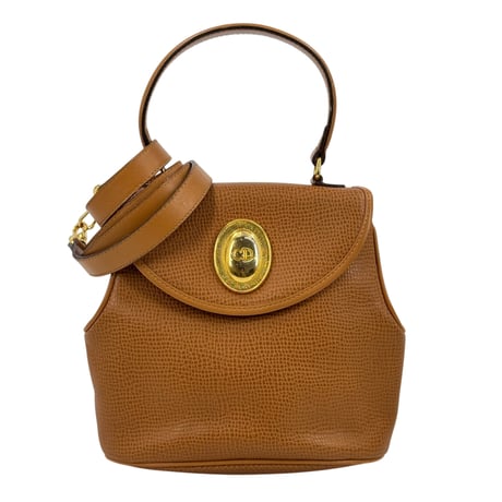 DIOR 2way ハンドバッグ キャラメル