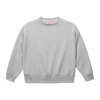 ユナイテッドアスレ10.0ozビッグシルエットクルーネックスウェット(裏起毛)（562701）刺繍同時注文（20～49枚）
