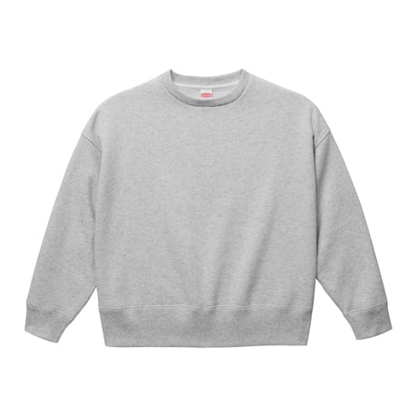 ユナイテッドアスレ10.0ozビッグシルエットクルーネックスウェット(裏起毛)（562701）刺繍同時注文（20～49枚）