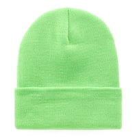 ユーポンFLEXFITカフドニットビーニーFL1501KC  刺繍同時注文（20〜49枚）