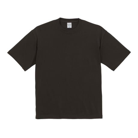 (2月発送)モリザベス 9.1オンス AGENT ビッグシルエットTシャツ 墨/赤インク