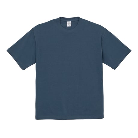 (2月発送)モリザベス 9.1オンス AGENT ビッグシルエットTシャツ ミッドナイトブルー/白インク