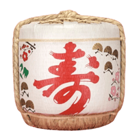 選べるデザイン菰樽 4斗【わら製】鏡開きセット