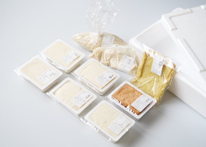 豆吉三昧セット | 生豆富・生湯葉 豆吉 / 横浜・金沢文庫