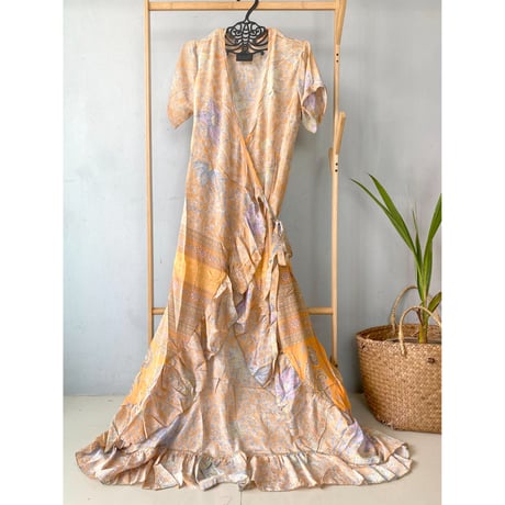 BOHO VIBES JP インドサリー生地リメイクウェア
