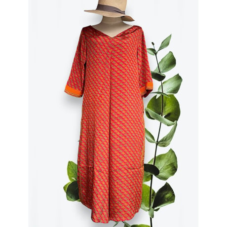 BOHO VIBES JP インドサリー生地リメイクウェア
